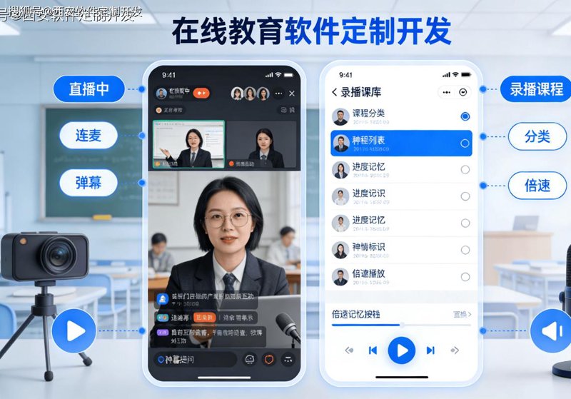 在线教育系统定制